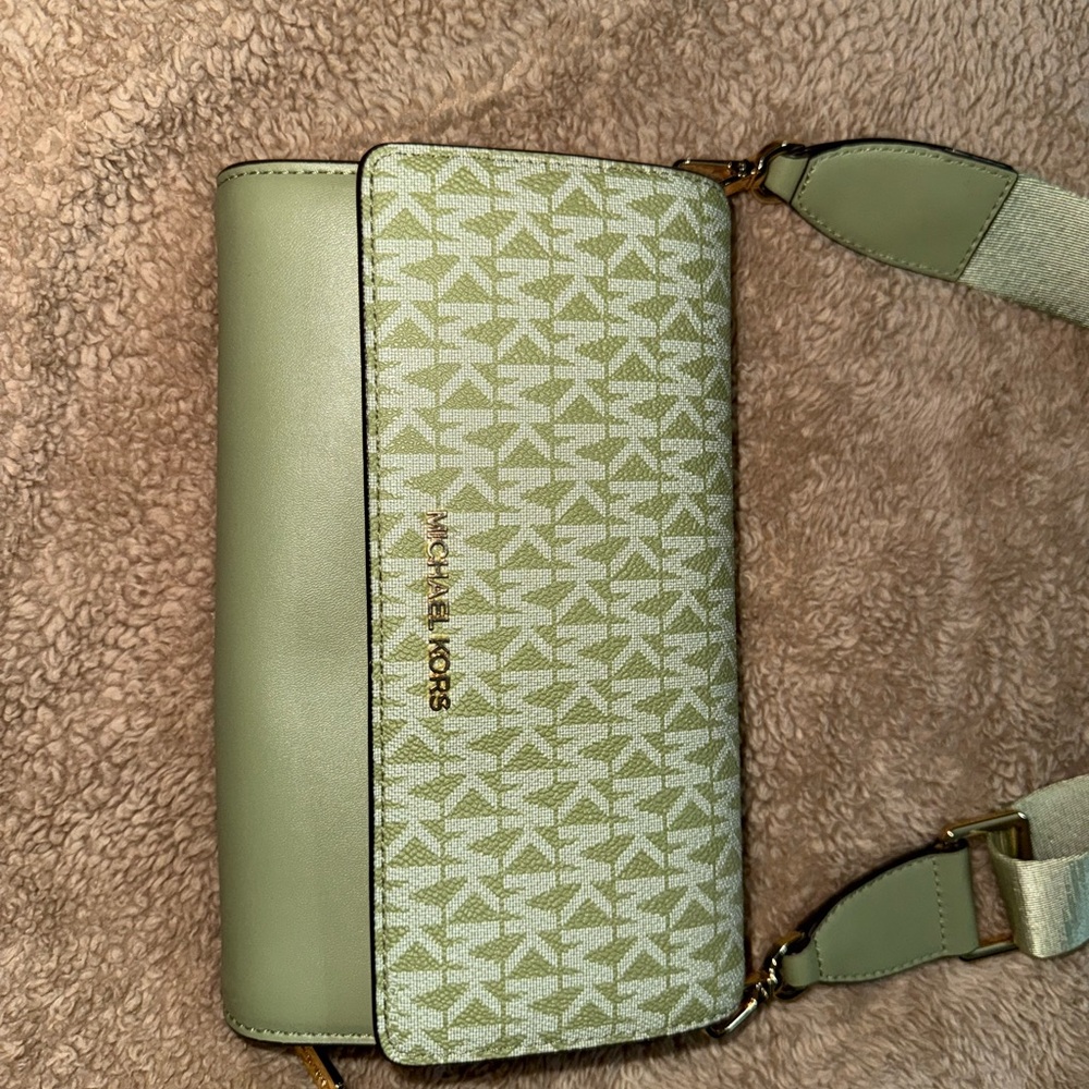 Michael Kors Green Purse